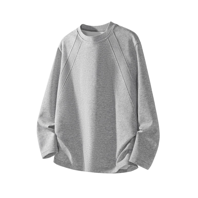 남성 패션 래글런 심 크루넥 긴소매 티셔츠 오버사이즈  - Fashion Mens Shirt 리뷰 및 가격