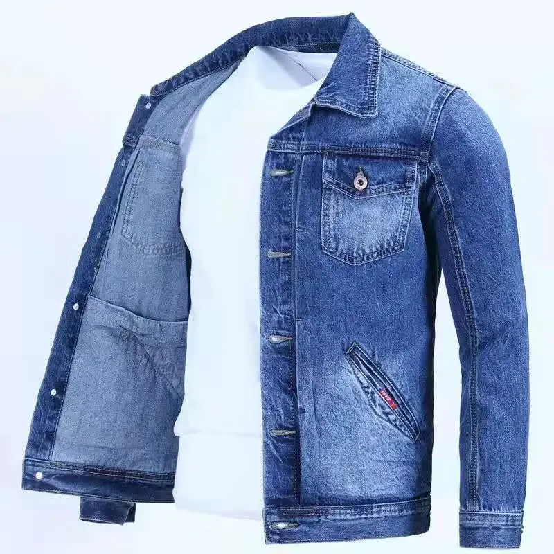 젤리타인 남성 청자켓 버튼 와이드 숄더 데님 자켓 라이 - Men'S Fashion Light Jacket 리뷰 및 가격