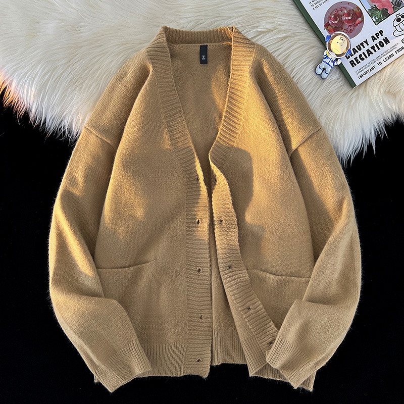 남성용 다용도 캐주얼 가디건, 골지 브이넥 스웨터 재킷 - Men'S Fashion Light Jacket 리뷰 및 가격