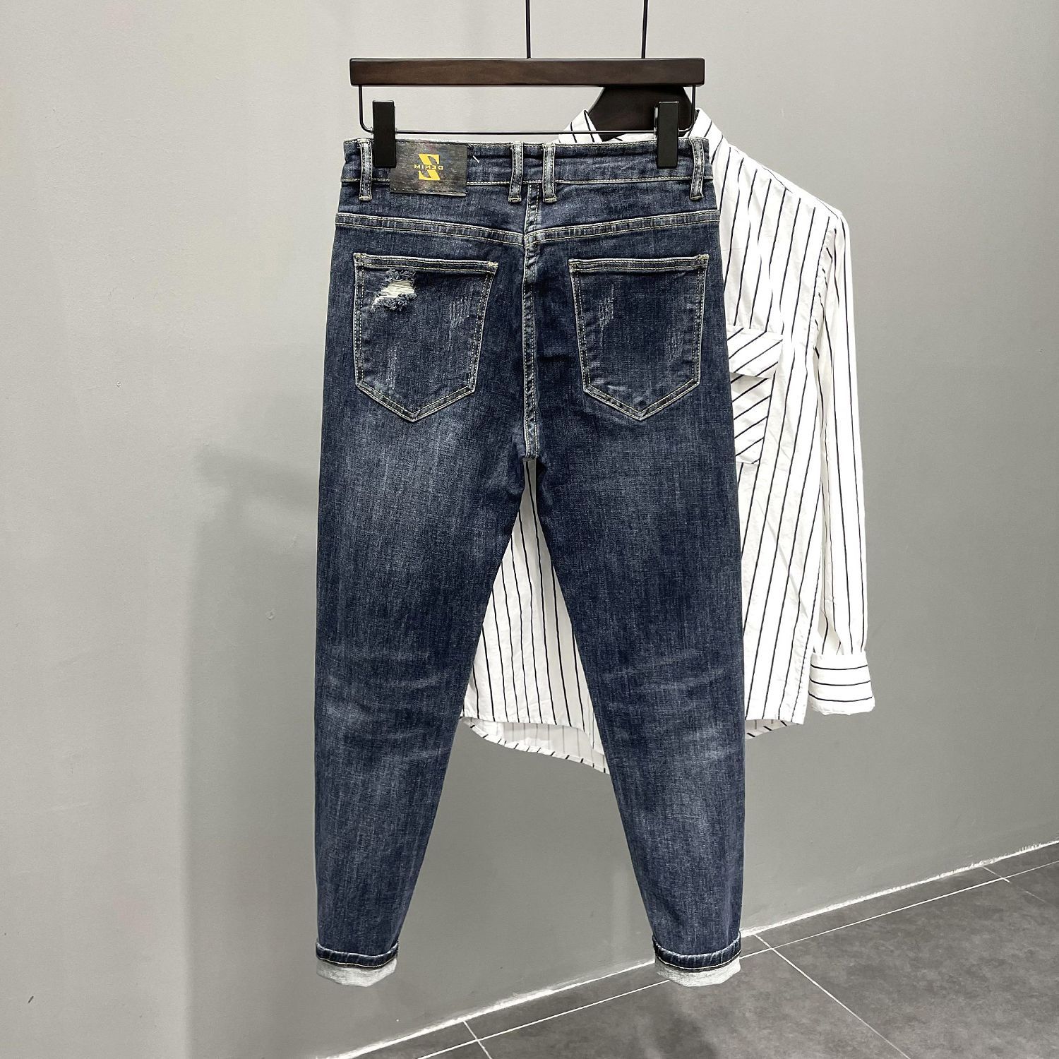 2025 브랜드 명품 남성 의류 청바지 신상 슬림핏 찢 - Men'S Fashion Jeans 2025 리뷰 및 가격
