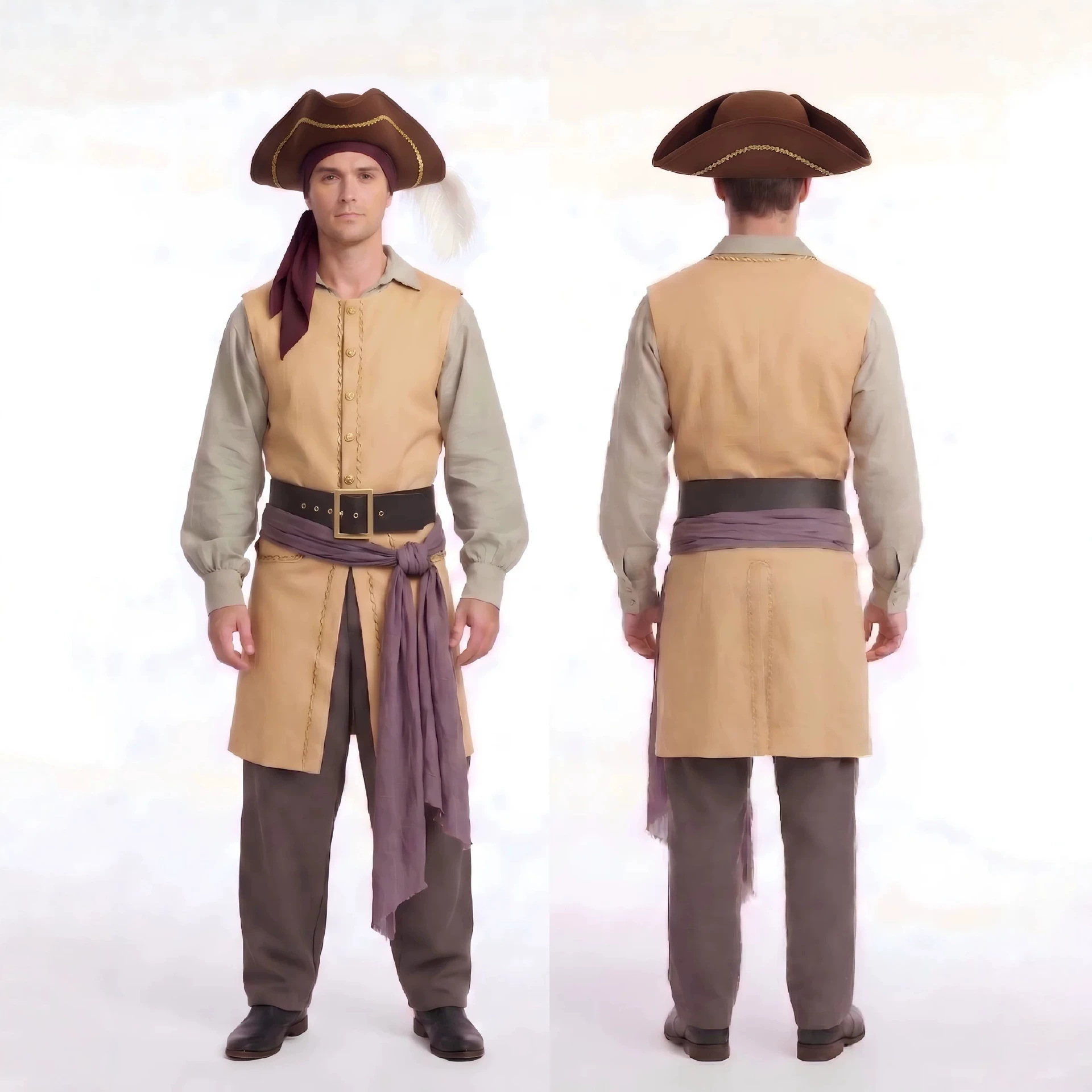 영화 백룸스 캡틴 클라크 해적 코스프레 의상 남성용 멋 - Men'S Dress Pants Fashion 리뷰 및 가격