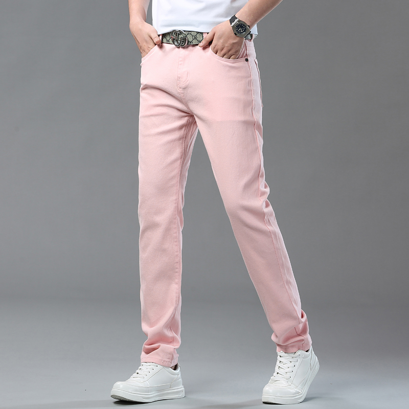 2025 가을 남성용 탄성 컬러풀 청바지 통기성 캐주얼 - Men'S Fashion Jeans 2025 리뷰 및 가격
